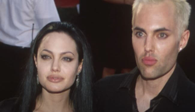 Marcheline Bertrand daughter Angelina Jolie and son James Haven.